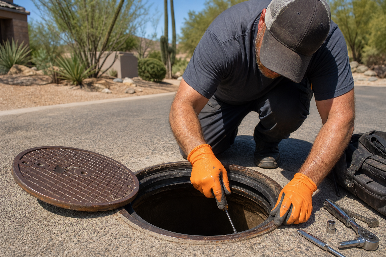 Emergency sewer repair in Scottsdale